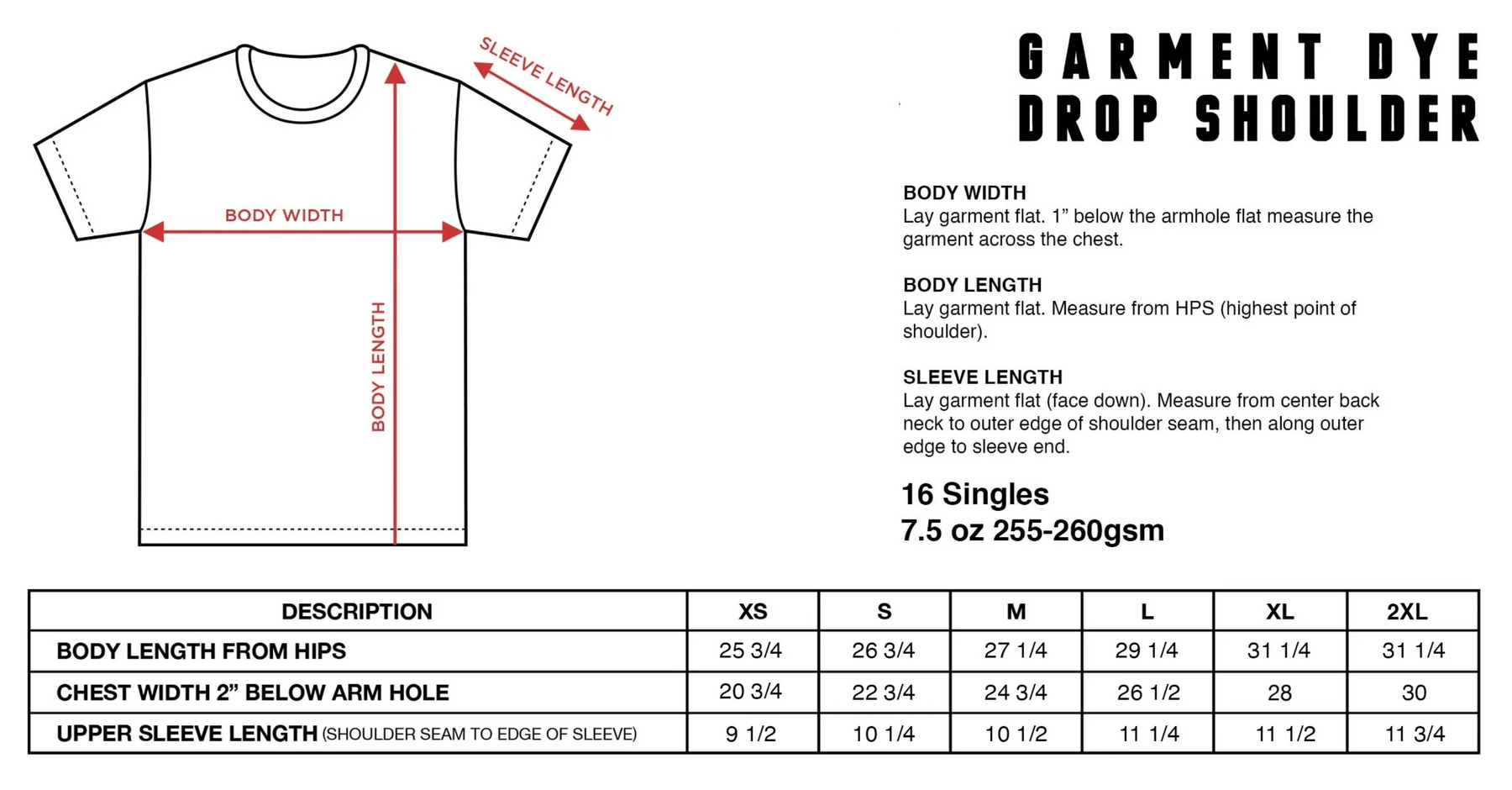 F.A Mirror Drop Shoulder Tee