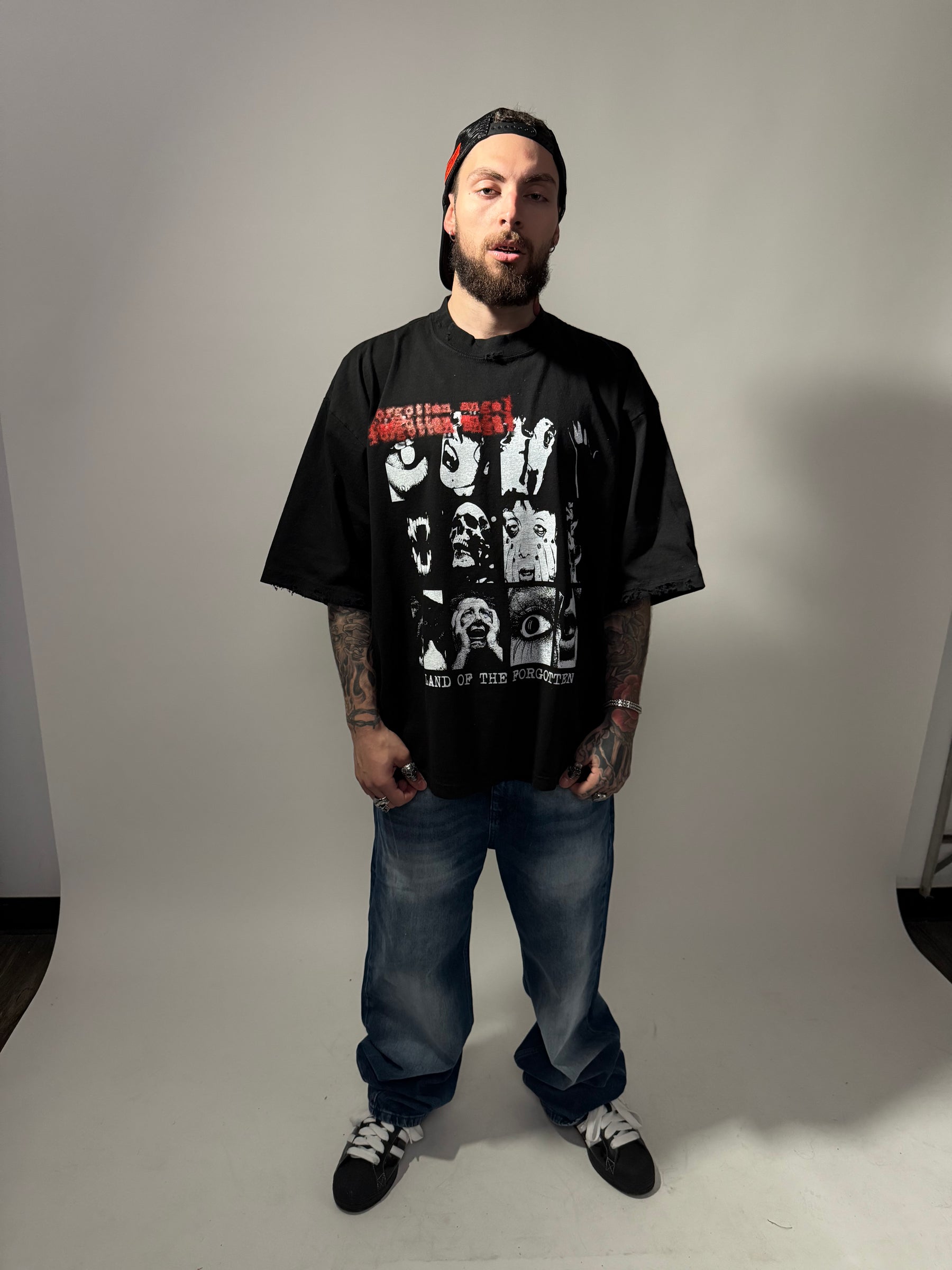American Nightmare Drop Shoulder Tee (Black)