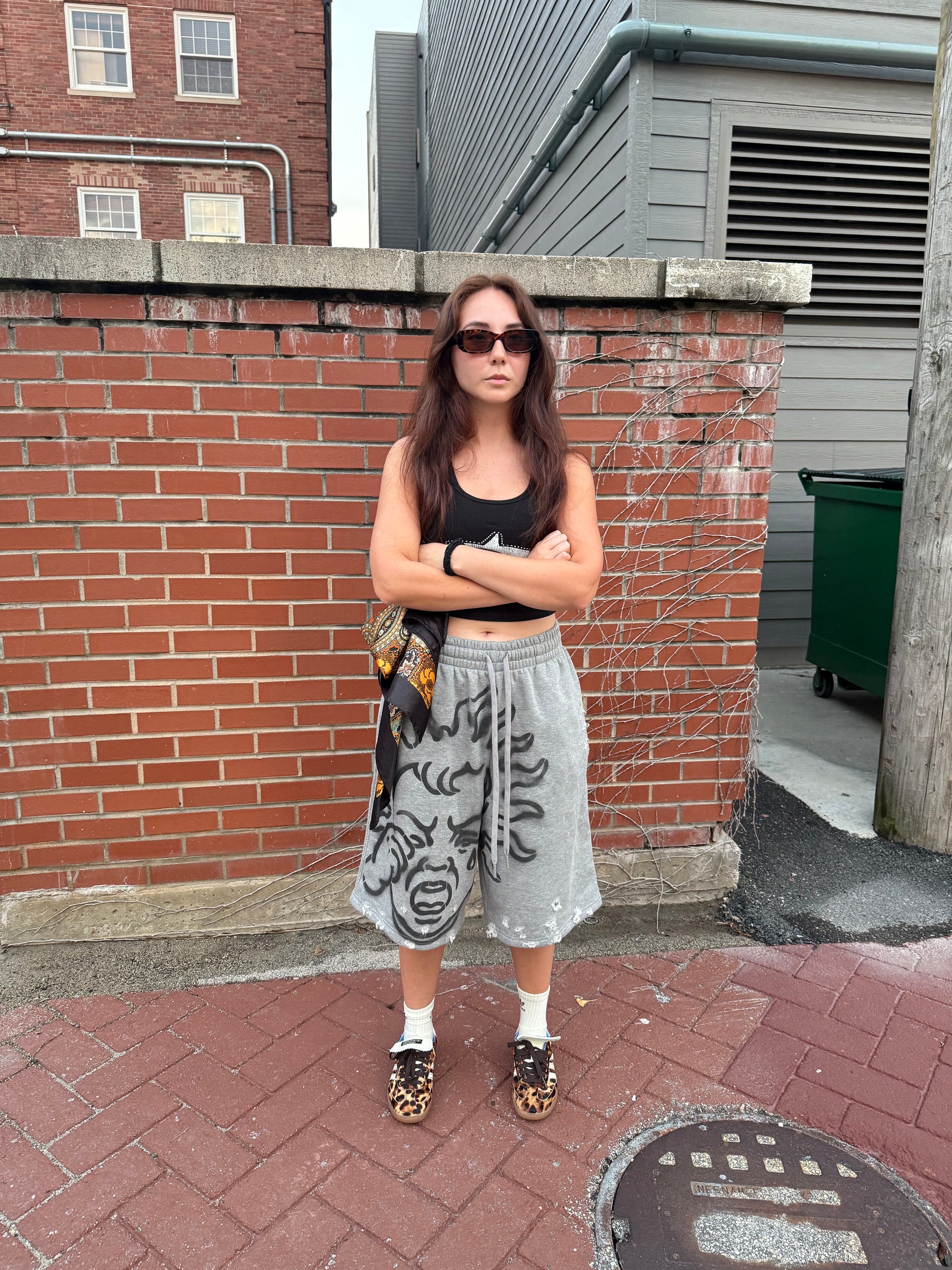 Crybaby Baggy Fleece Shorts