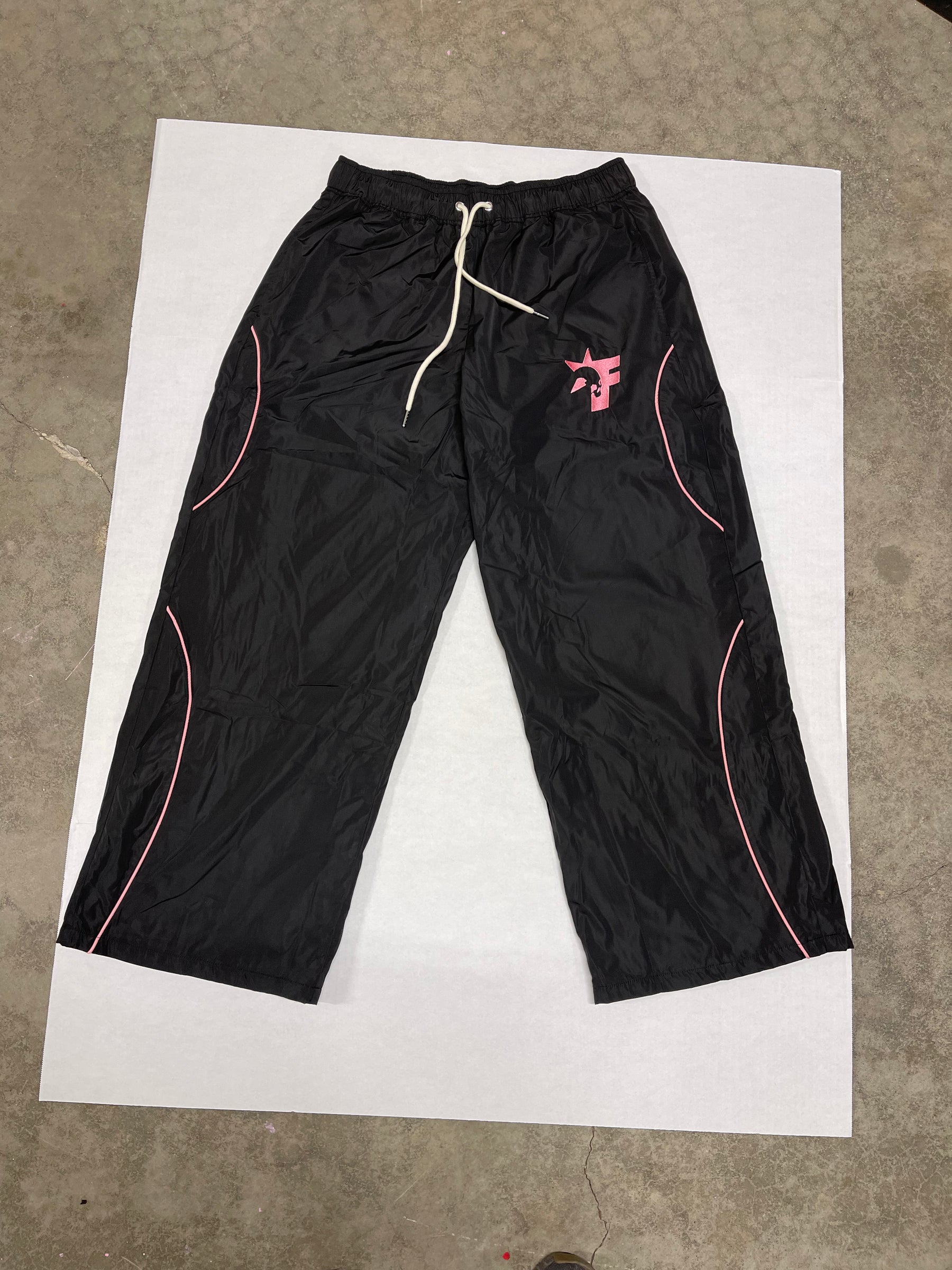 F Skull Nylon Sweatpants