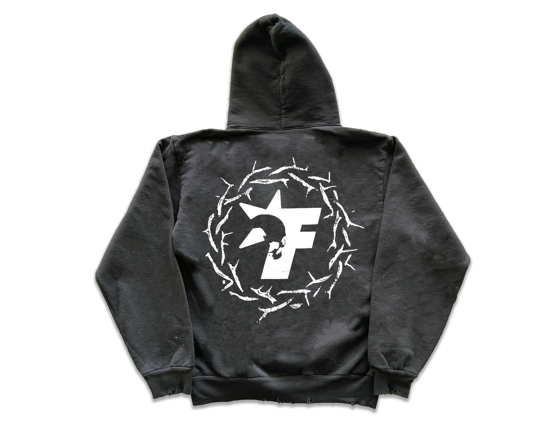 Crown Of Thorns Hoodie (Distressed)