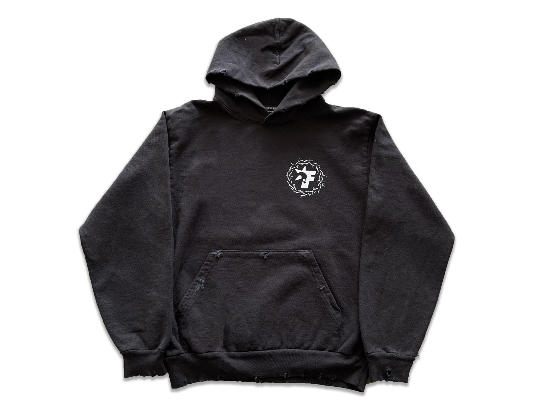 Crown Of Thorns Hoodie (Distressed)