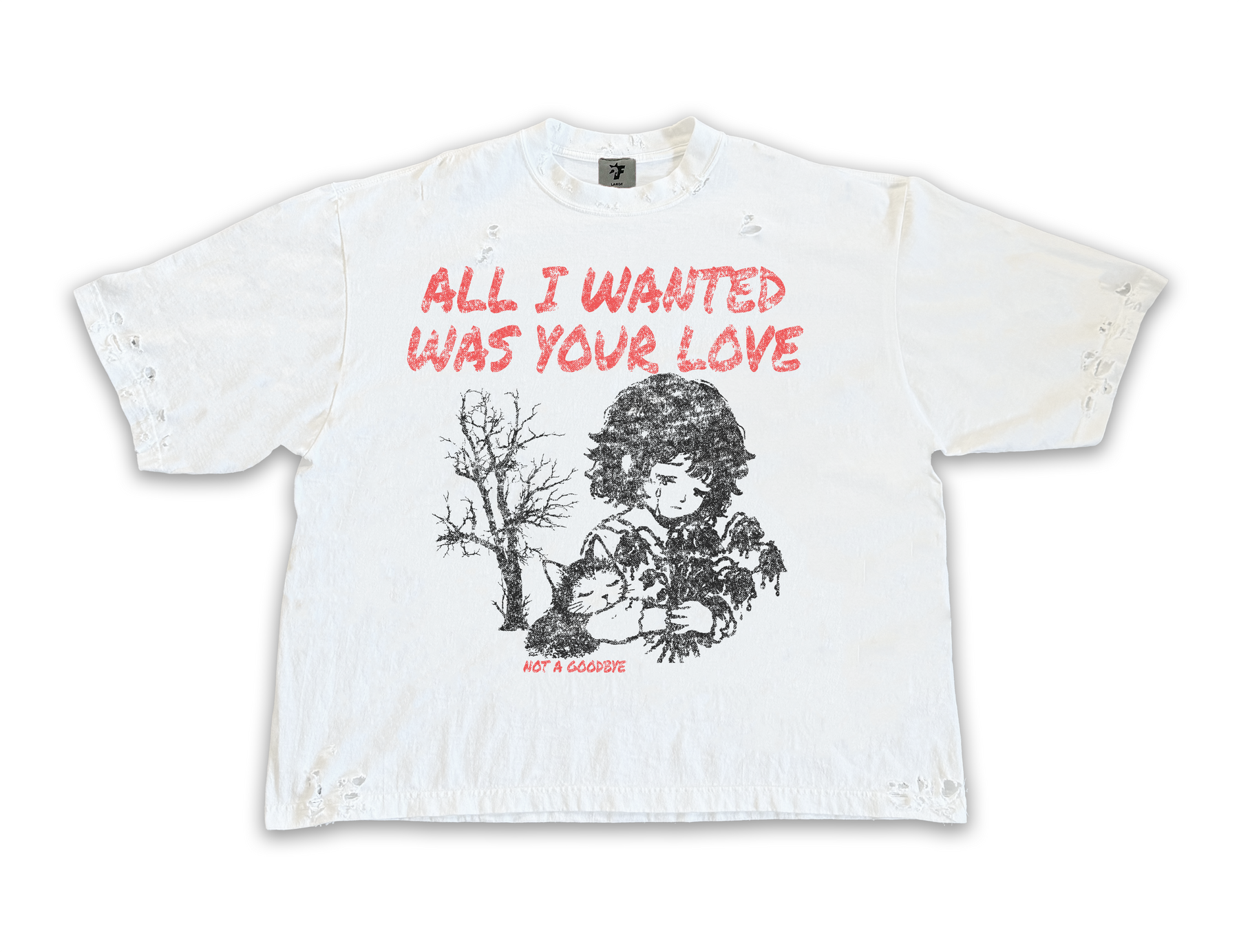 All I Wanted Drop Shoulder Tee