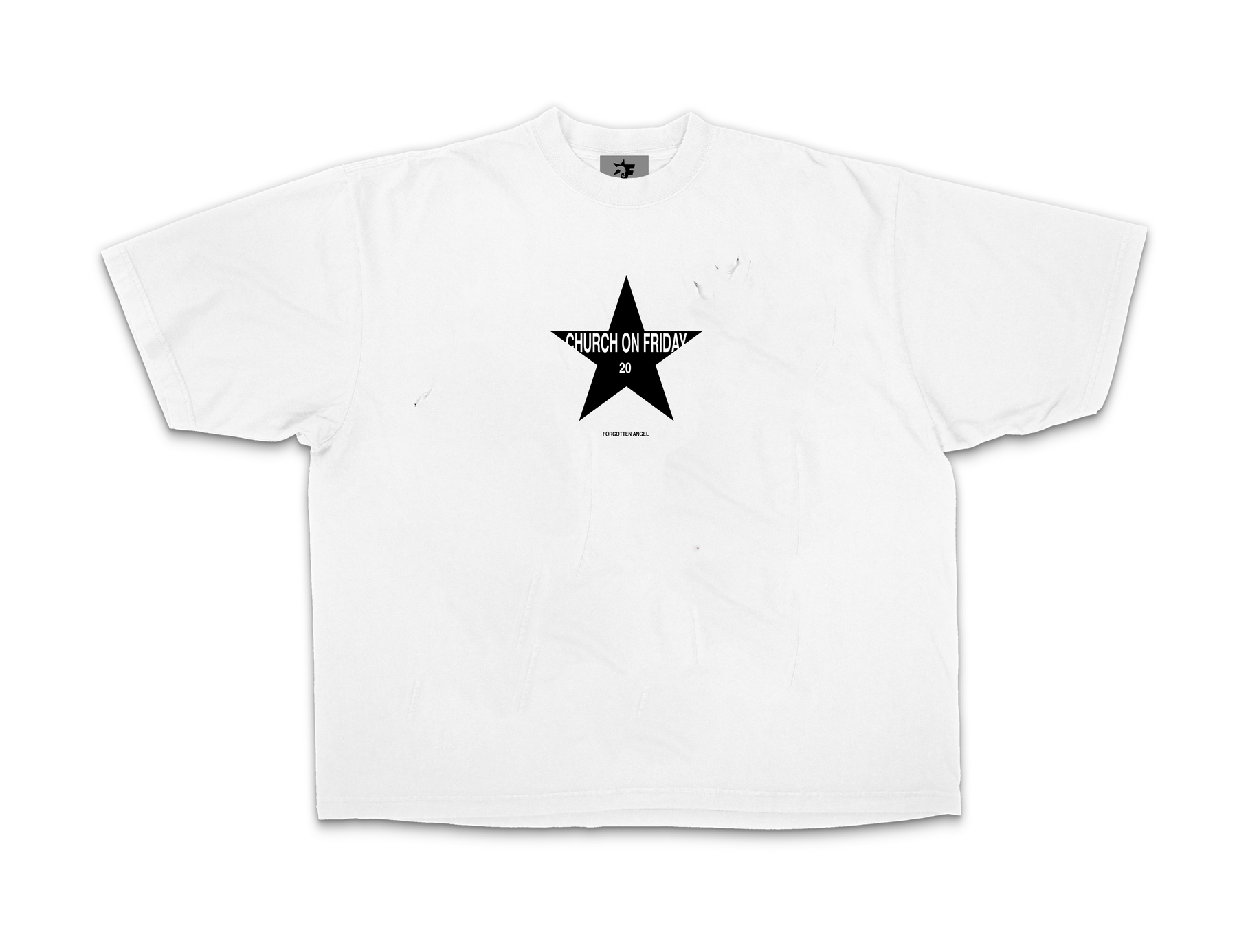 C.O.F Star Drop Shoulder Tee