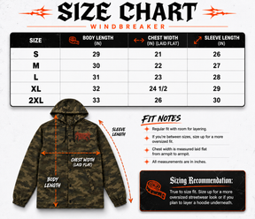 F.A Windbreaker (Camo)