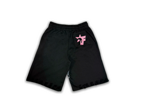 Crybaby Baggy Fleece Shorts (Black)