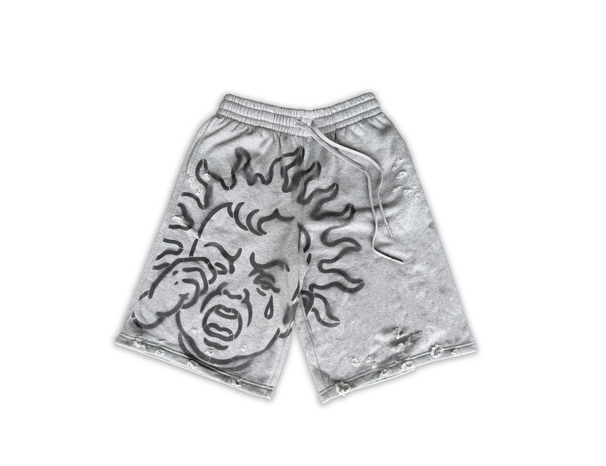 Crybaby Baggy Fleece Shorts