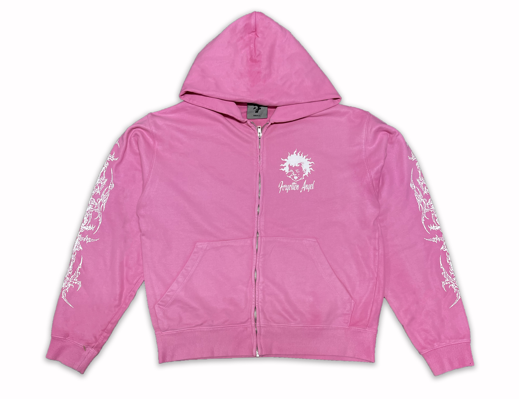 F.A Plastic Pink Zip-Up