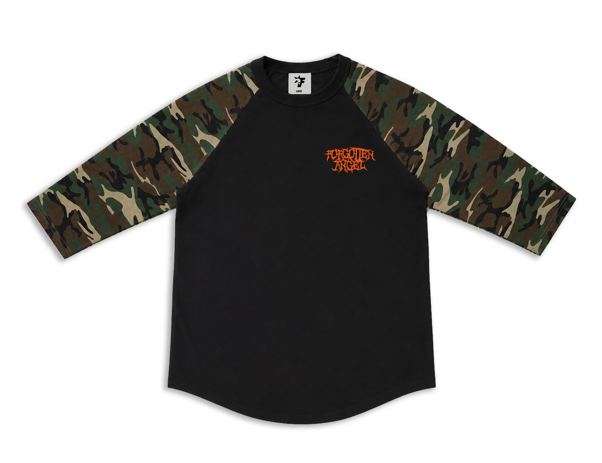 F.A Camo Raglan Tee