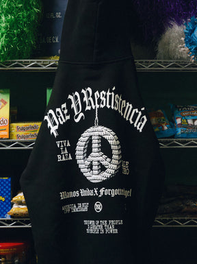 Paz Y Resistencia Hoodie (Fundraiser)