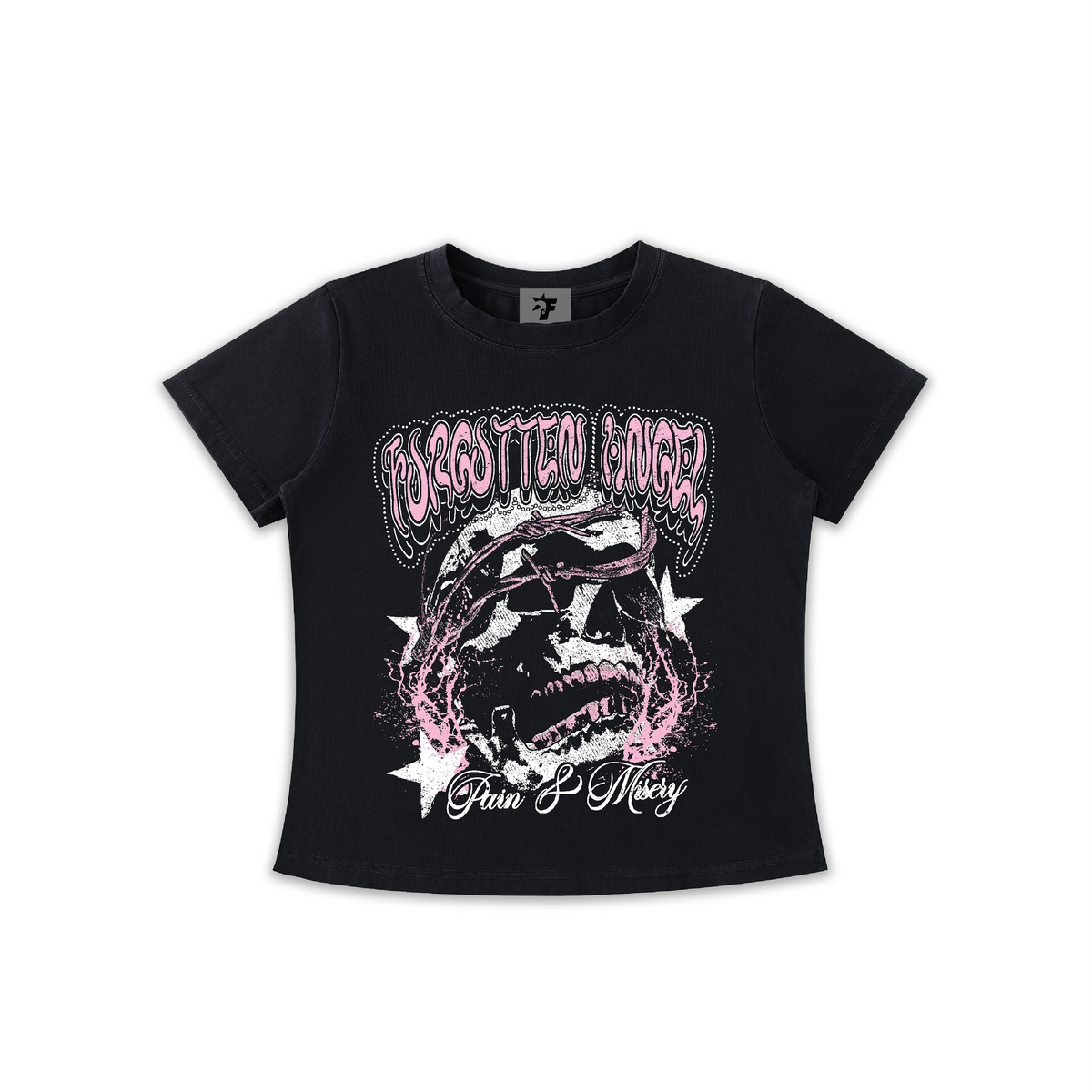 Pain & Misery Baby Tee (Women)
