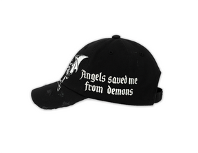 Angels Saved Me From Demons Baseball Cap