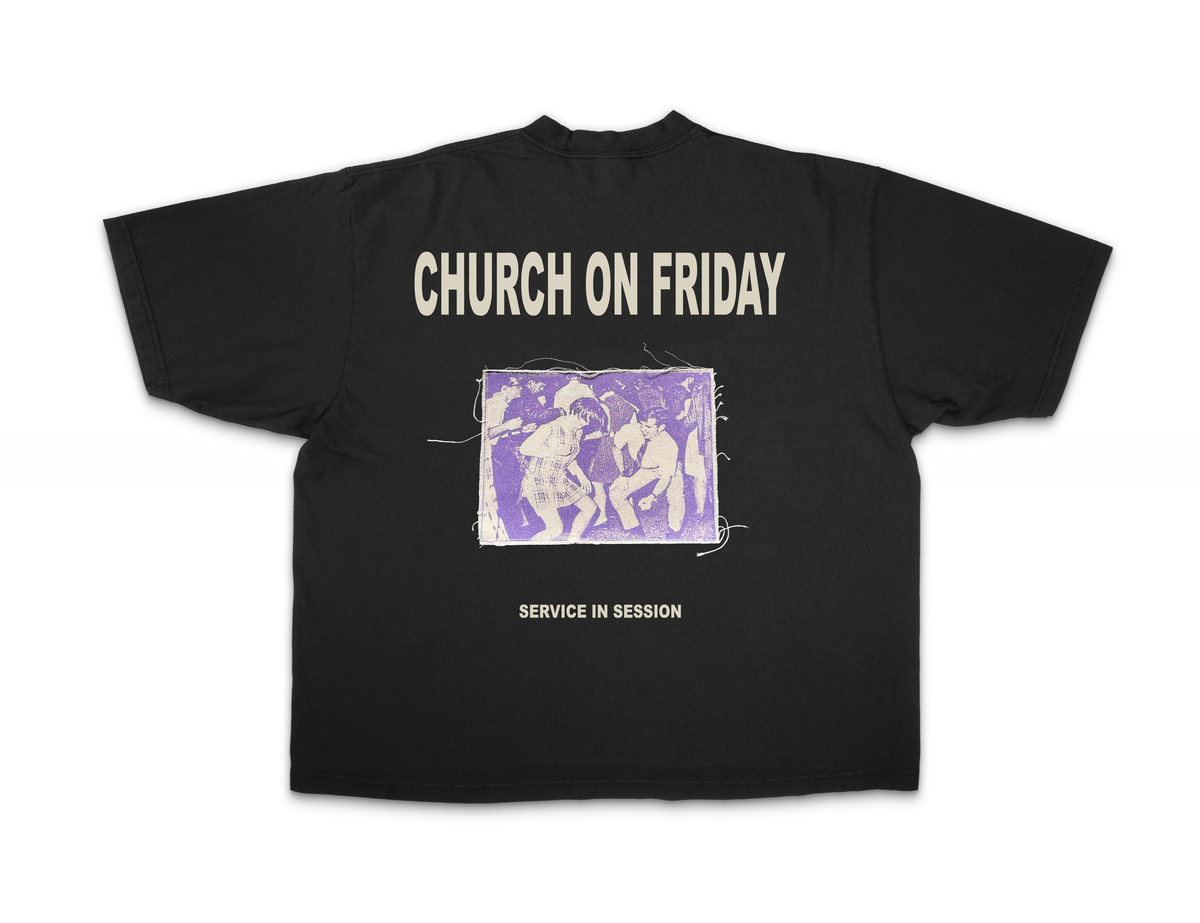 Service in Session Drop Shoulder Tee