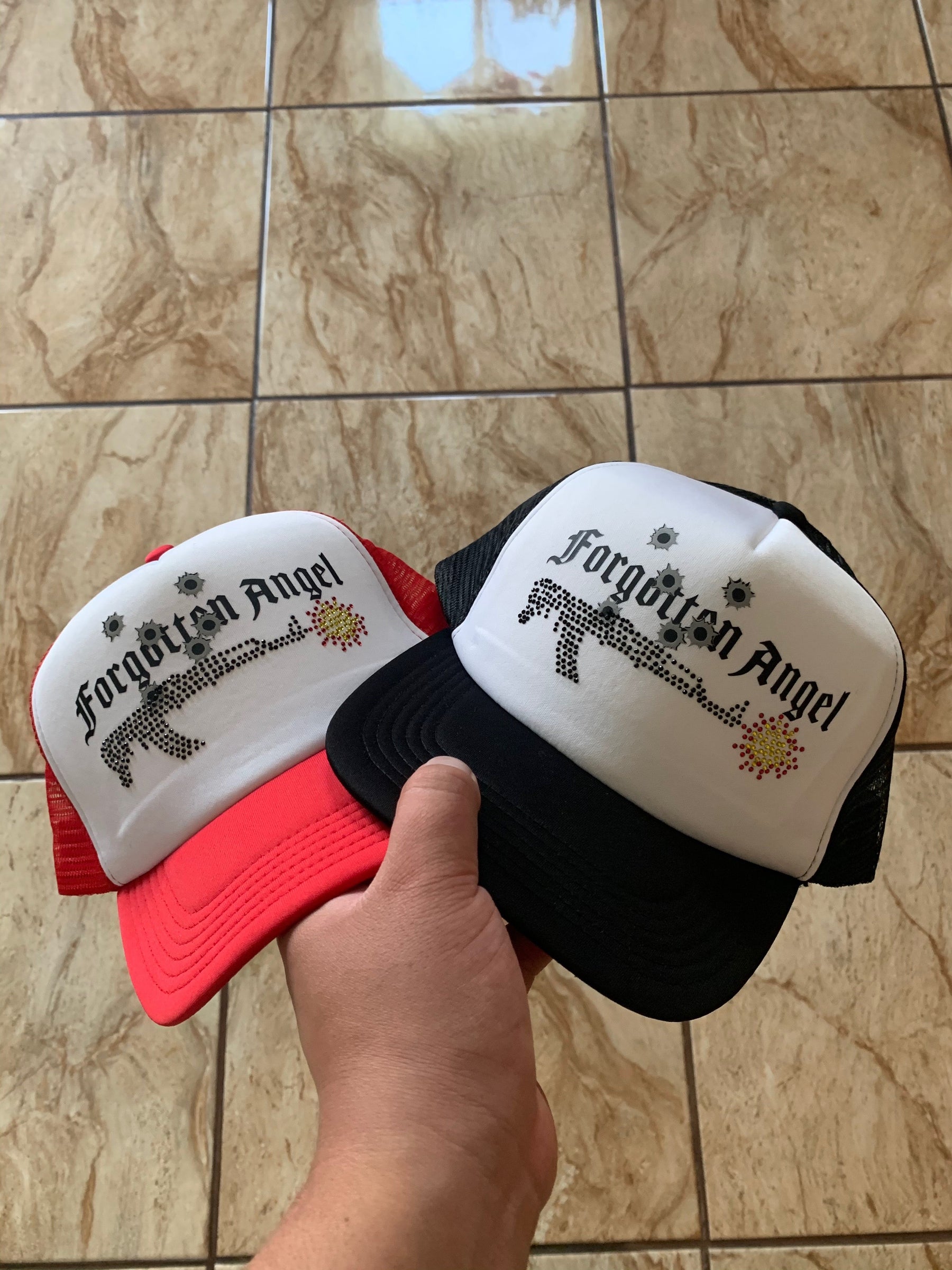 F.A Draco Trucker Cap (Black)